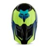 FOX KASK OFF-ROAD V1 STREAK BLACK/YELLOW